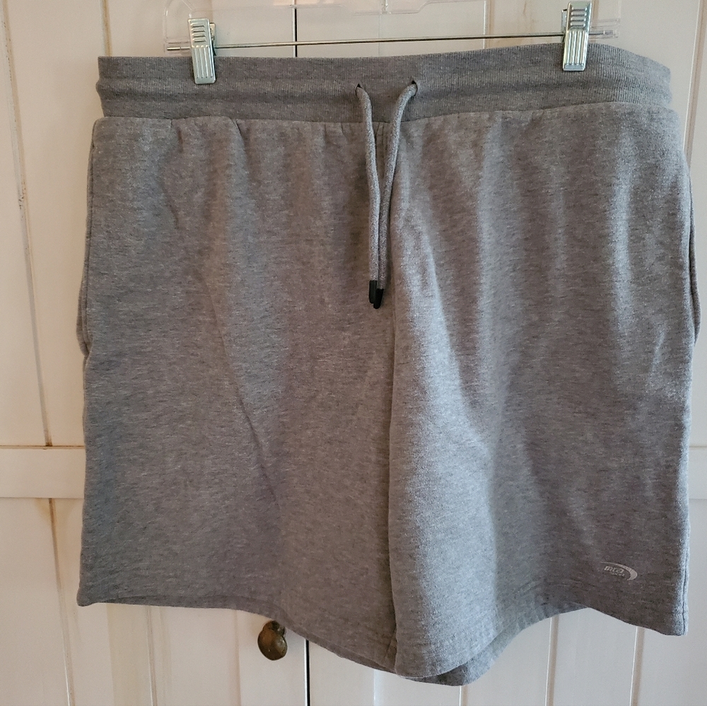 MTA SPORT Mens Gray XL Sport Sweat Shorts